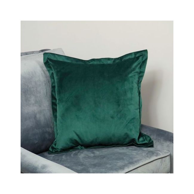 Feather filled outlet velvet cushions