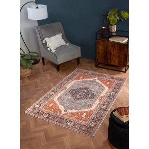 Ultimate Orient 2529 Navy Traditional Rug