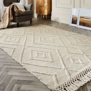 Origins Aran Ivory Wool Rug-4