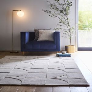 Origins Penny Cream Geometric Rug