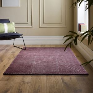 Origins Geometric Berry Stripes Rug