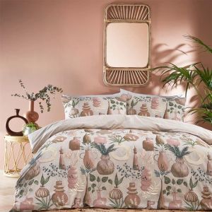 Earthen Duvet Cover Set Clay By RIVA
