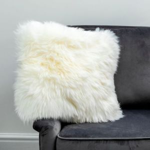 Natural Sheepskin Cushion by Native
