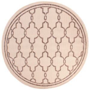 Rugstyle Terrace Spanish Tile Natural Taupe Circle Rug