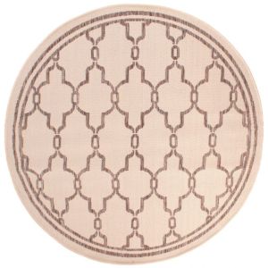 Rug Style Terrace Spanish Tile Natural Outdoor Circle Rug