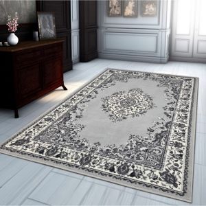 Traditional Rug Grey Vintage Classic Design  by Viva Rugs