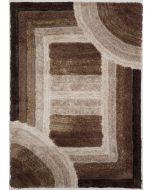 Rugstyle 3D Shaggy Trellis Anthra Rug / 160/230