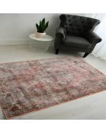 Ultimate Alia 524AR Grey/Rose Rug