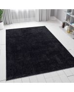 Anthracite Plain Solid Rug by Viva Rug