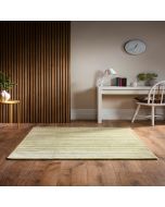 Origins Fine Stripes Green Striped Rug