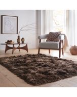 Origins Glamour Deluxe Mocha Stripes Rug