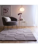 Origins Penny Pale Mauve Geometric Rug