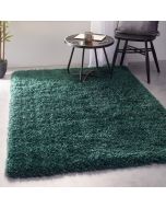 Origins Chicago Forest Green Shaggy Polyester Rug