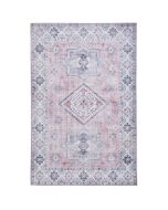 Fenix G4705 White Pink Modern Rug by Euro Tapis