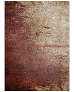 Concours Bazman Burgundy Abstract Rug By Jackie And The Fish