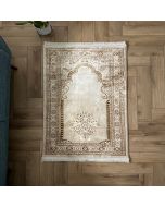 Divine Reverence Elegant Ivory Prayer Mat By The Softsteps