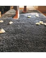 Origins My Lux Washable Charcoal Thick Shaggy Rug