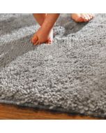 Origins My Lux Washable Silver Thick Shaggy Rug