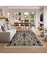 Creamy Grandeur Imperial Elegance Area Rug