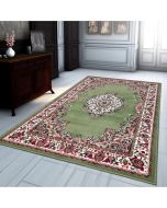 Traditional Rug Green Vintage Classic Design  by Viva Rugs