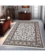 Traditional Oriental Rug Cream Soft Rug  by Viva Rugs